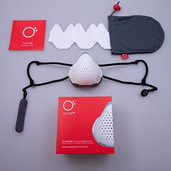 New Sealed O2 Curve Face Mask 1.2 Premium Respiratory Protection Face Mask - Picture 2 of 10